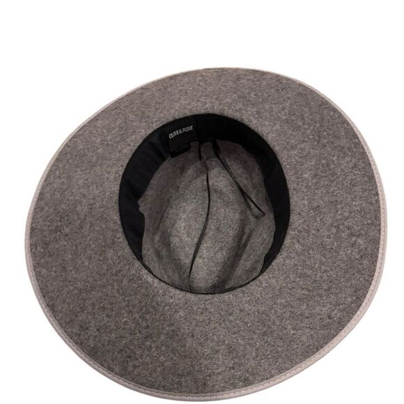 Olive & Pique Grey Wool Hat - Picture 3 of 4